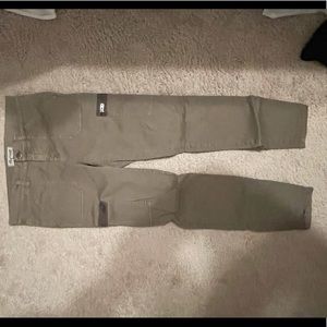 Green Madewell pants.